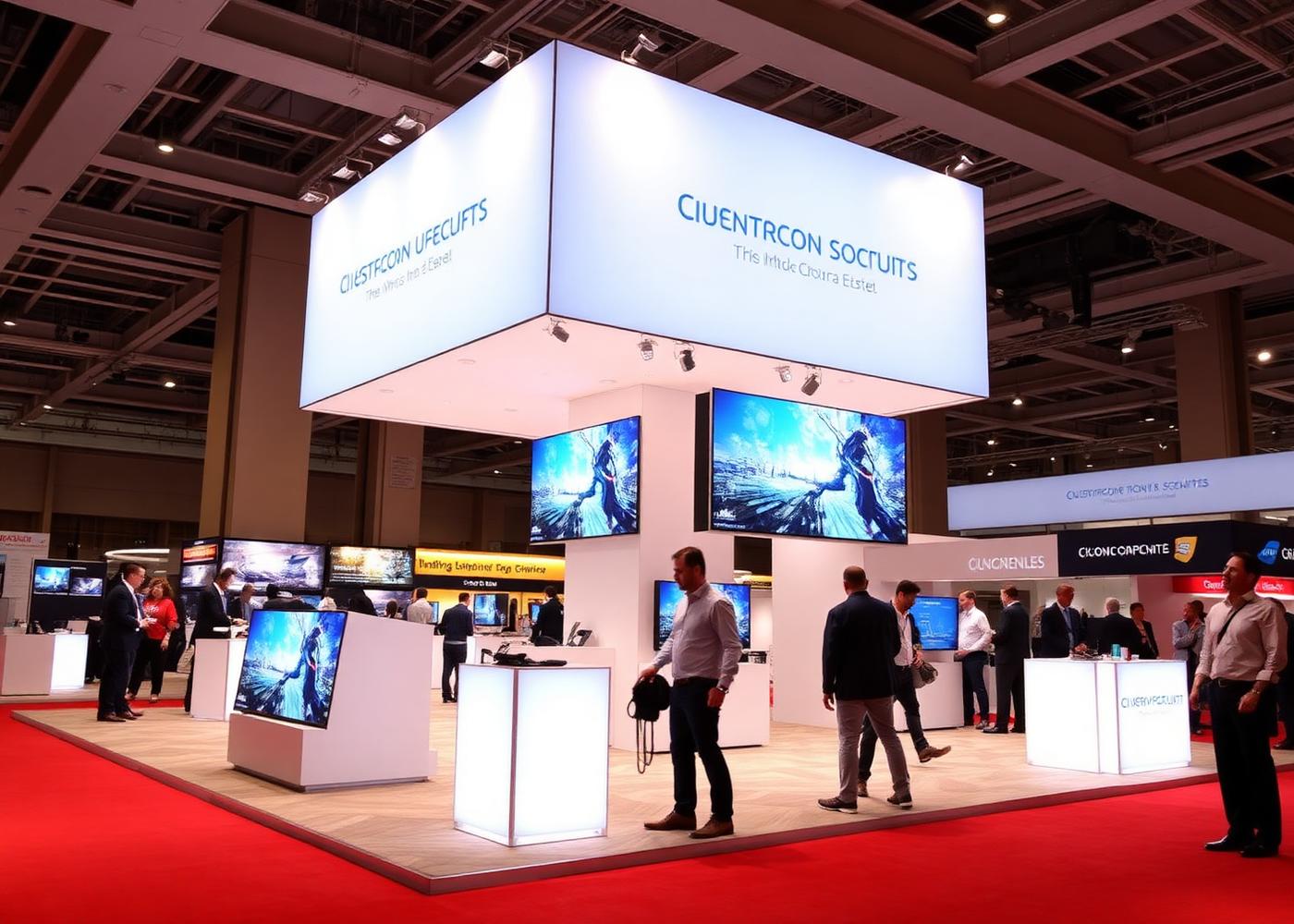 Convention Live — Stand corporativo
